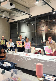 Floral Textured Art Workshop – Create Your Own Masterpiece
