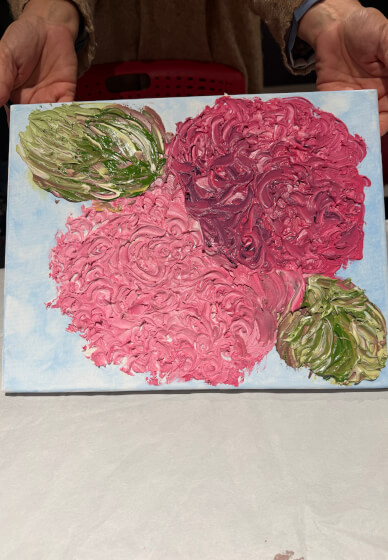 Floral Textured Art Workshop – Create Your Own Masterpiece
