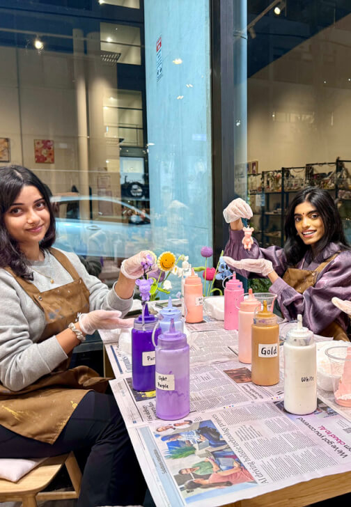 Fluid Art class in Braddon