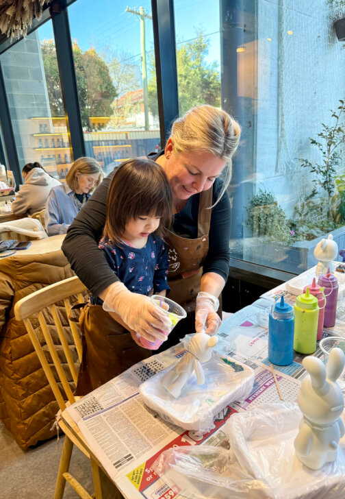 Photo from a fluid Art class in Braddon