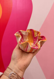 Frilly Clay Bowl Workshop