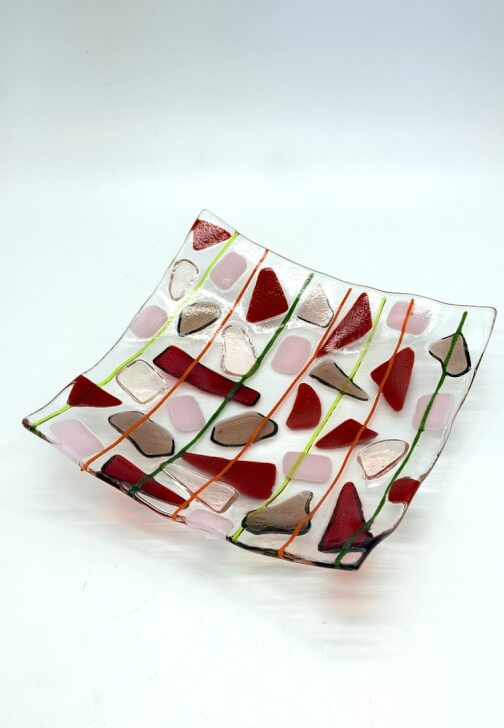 Photo from a glassblowing and Mosaic class in Fyshwick
