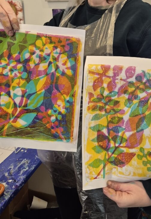 Gel Printing Workshop: Create Handmade Cards and Gifts