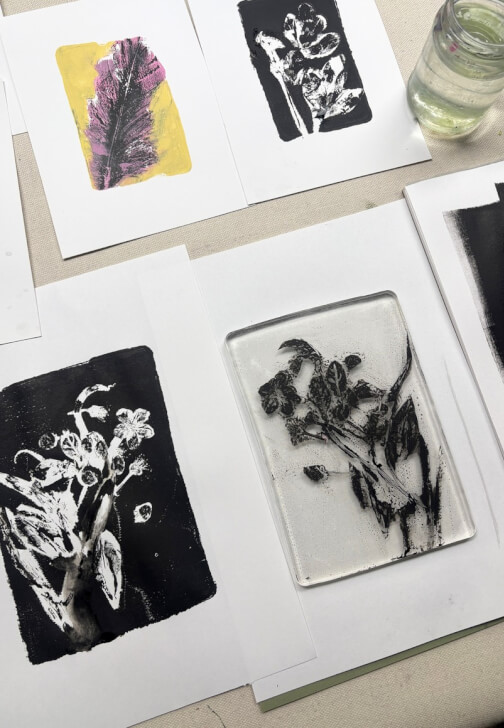 Print Making class in Prahran