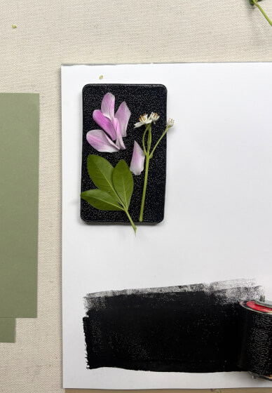 Gelli Plate Printmaking Workshop: Botanicals in Acrylic