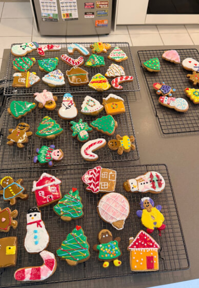 Hands-On Christmas Cookies Decorating Class