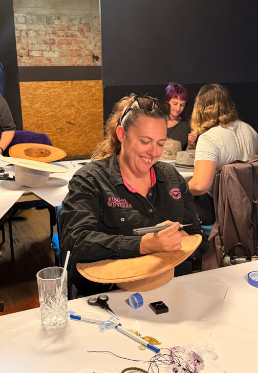 Textiles class in Portland, VIC
