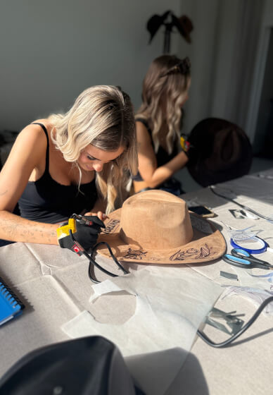 Hat Burning Workshop - Portland
