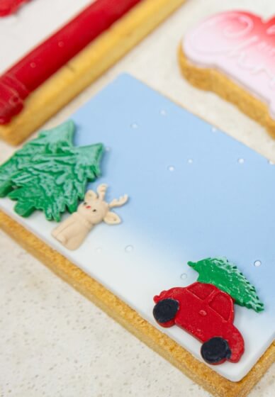 Home Sweet Beginner Fondant Cookie Class