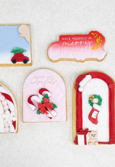 Home Sweet Beginner Fondant Cookie Class