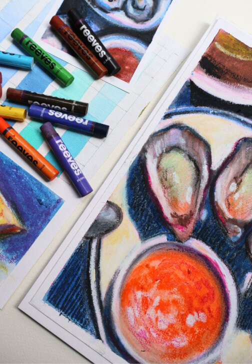 Introduction to Wax Pastel Techniques