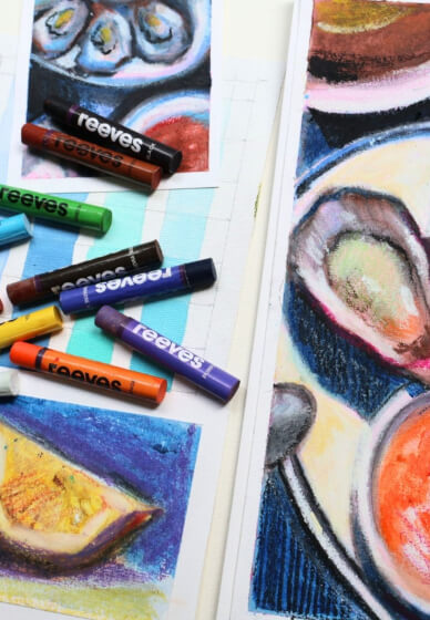 Introduction to Wax Pastel Techniques