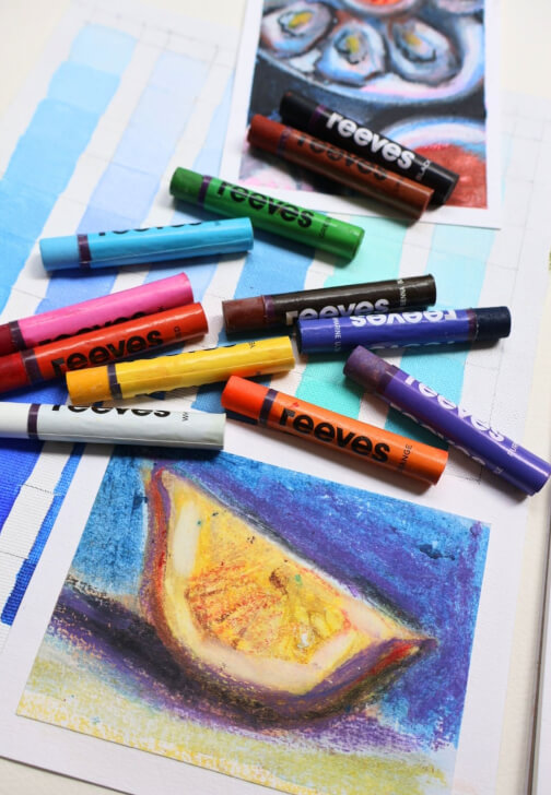 Introduction to Wax Pastel Techniques