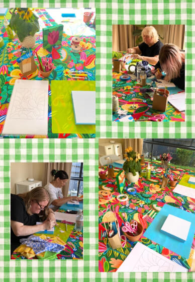 Japanese Kinusaiga Fabric Art Workshop for Beginners