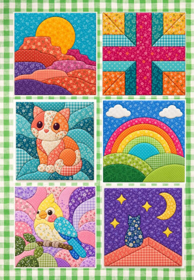 Japanese Kinusaiga Fabric Art Workshop for Beginners