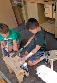 Kids and Teens Woodworking Workshop