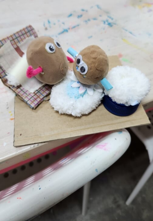 Photo from a sculpture and Assemblage class in Mooroolbark