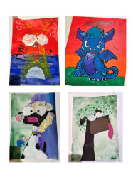 KRANK School Holiday Magical Creatures Painting Workshop (5-11Yr)
