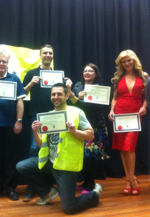 Photo from a drama class in Parramatta