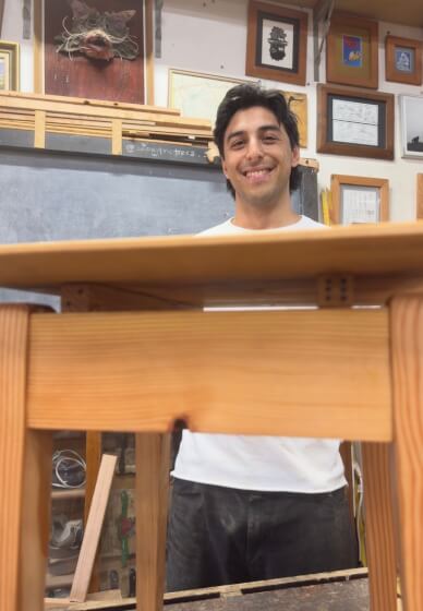 Learn Furniture Building with a Contempary Side Table