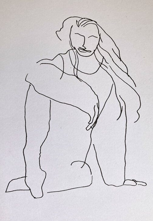 Photo from a drawing class
