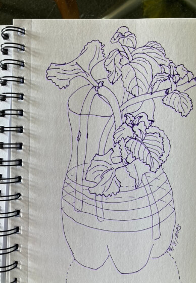 Line Drawing Class: Release Perfectionism, and Flow