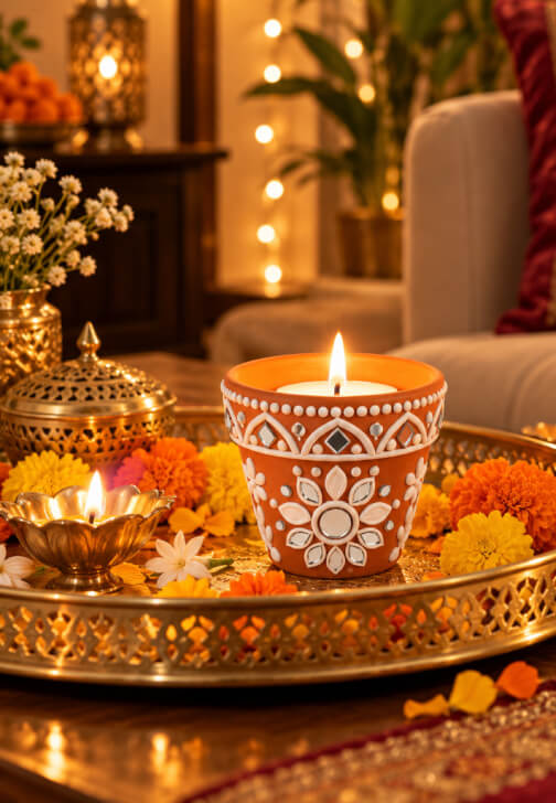Lippan Art Mini Pot Workshop | Diwali and Festive
