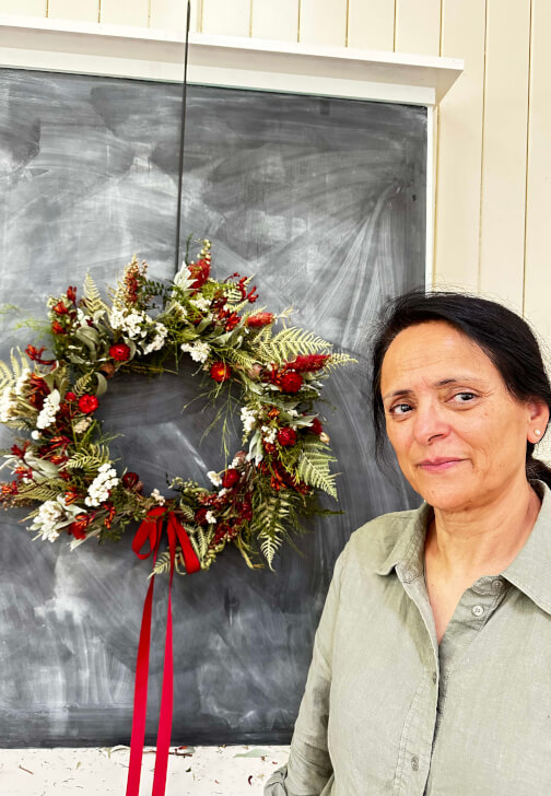 Floristry class in Witta