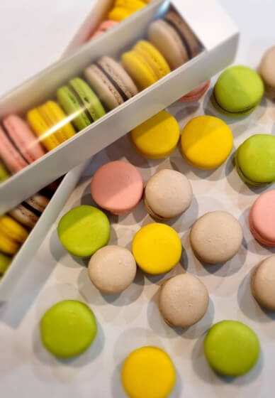 Macaron Class, from Bite Size to Decadent Gateau Class