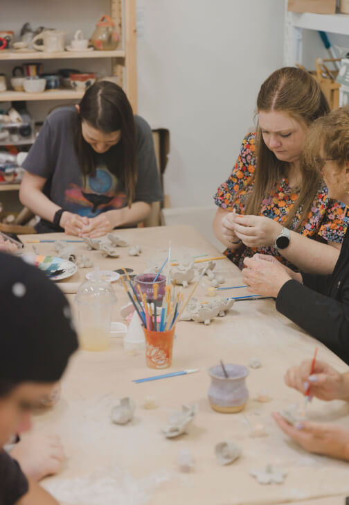 Pottery class in Morningside with Mud2Mug and MORE