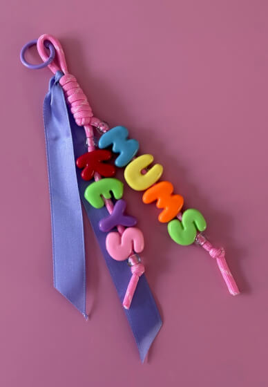 Make Your Own Beaded Name Keychain Workshop
