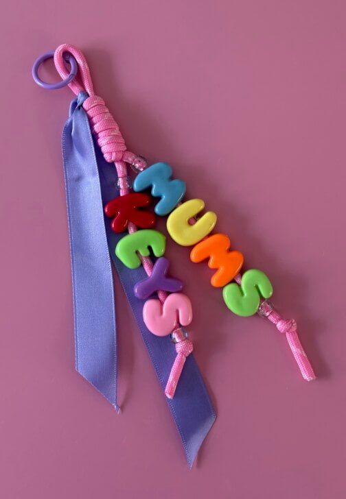 Make Your Own Beaded Name Keychain Workshop