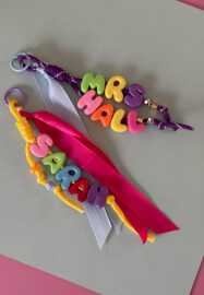 Make Your Own Beaded Name Keychain Workshop