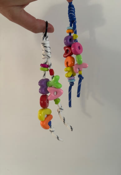 Make Your Own Beaded Name Keychain Workshop