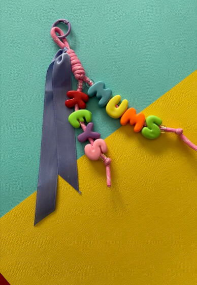 Make Your Own Beaded Name Keychain Workshop