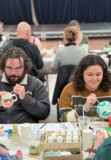 Matcha and Ceramic Painting Workshop - Adelaide