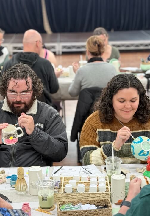 Matcha and Ceramic Painting Workshop - Adelaide