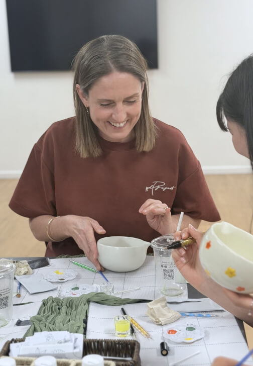 Photo from a pottery class in Fern Tree