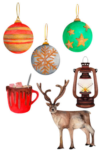 Merry Christmas Watercolour Workshop