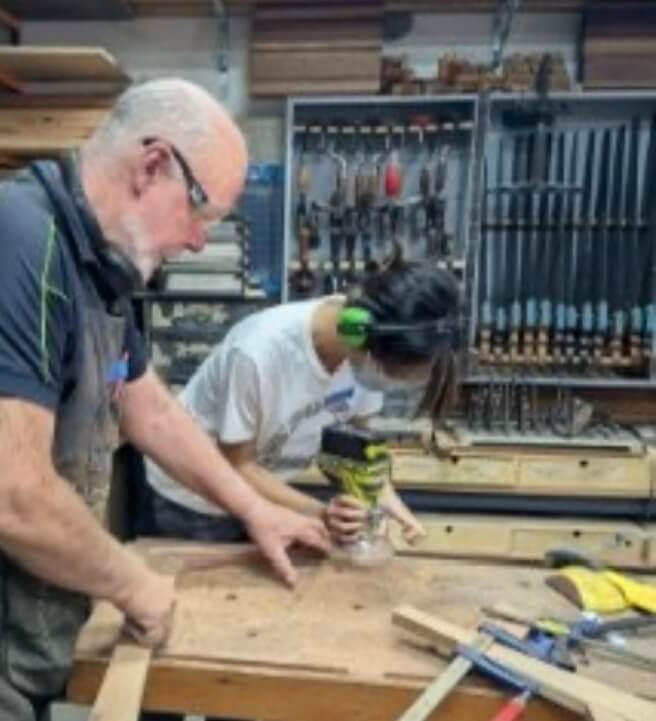 Photo from a woodworking class in Brookvale