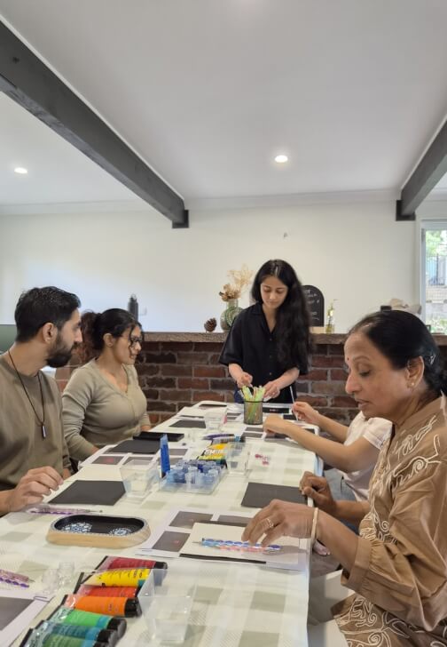 Mindful Dot Mandala Workshop: Among the Plants