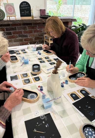 Mindful Dot Mandala Workshop: Among the Plants