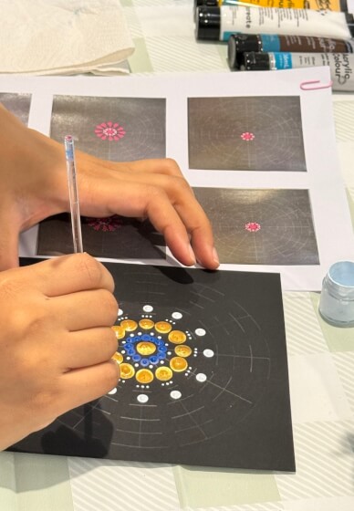 Mindful Dot Mandala Workshop: Among the Plants