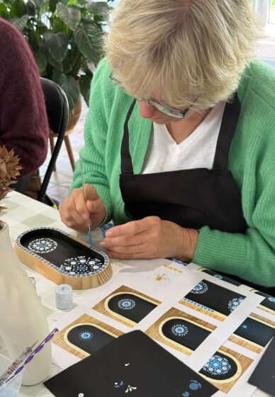 Mindful Dot Mandala Workshop: Among the Plants
