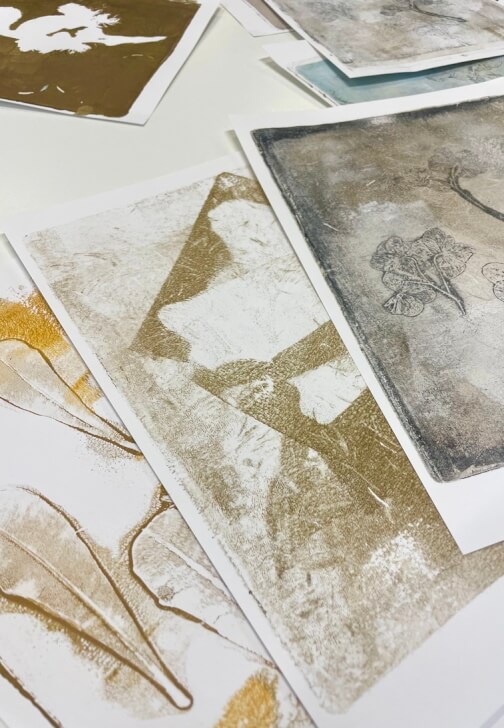 Print Making class in Currumbin Waters