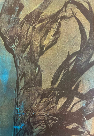 Mixed Media Gel Plate Botanical Printing Class
