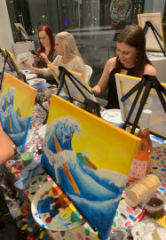 Mobile Paint and Sip Class: Sunshine Coast