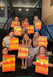 Mobile Paint and Sip Class: Sunshine Coast