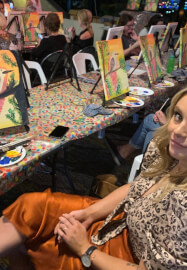 Mobile Paint and Sip Class: Sunshine Coast