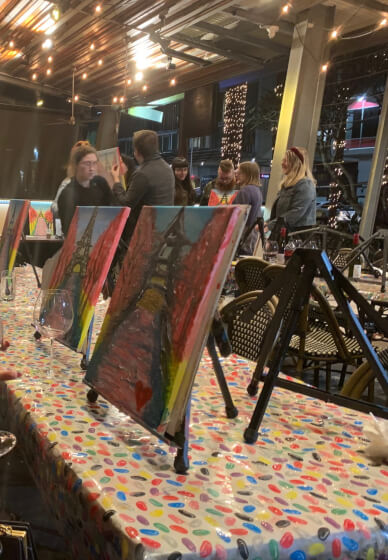 Mobile Paint and Sip Class: Sunshine Coast